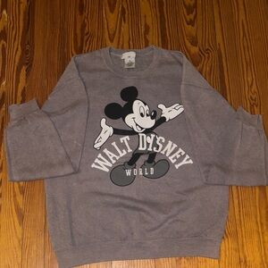 Disney World bleached sweater